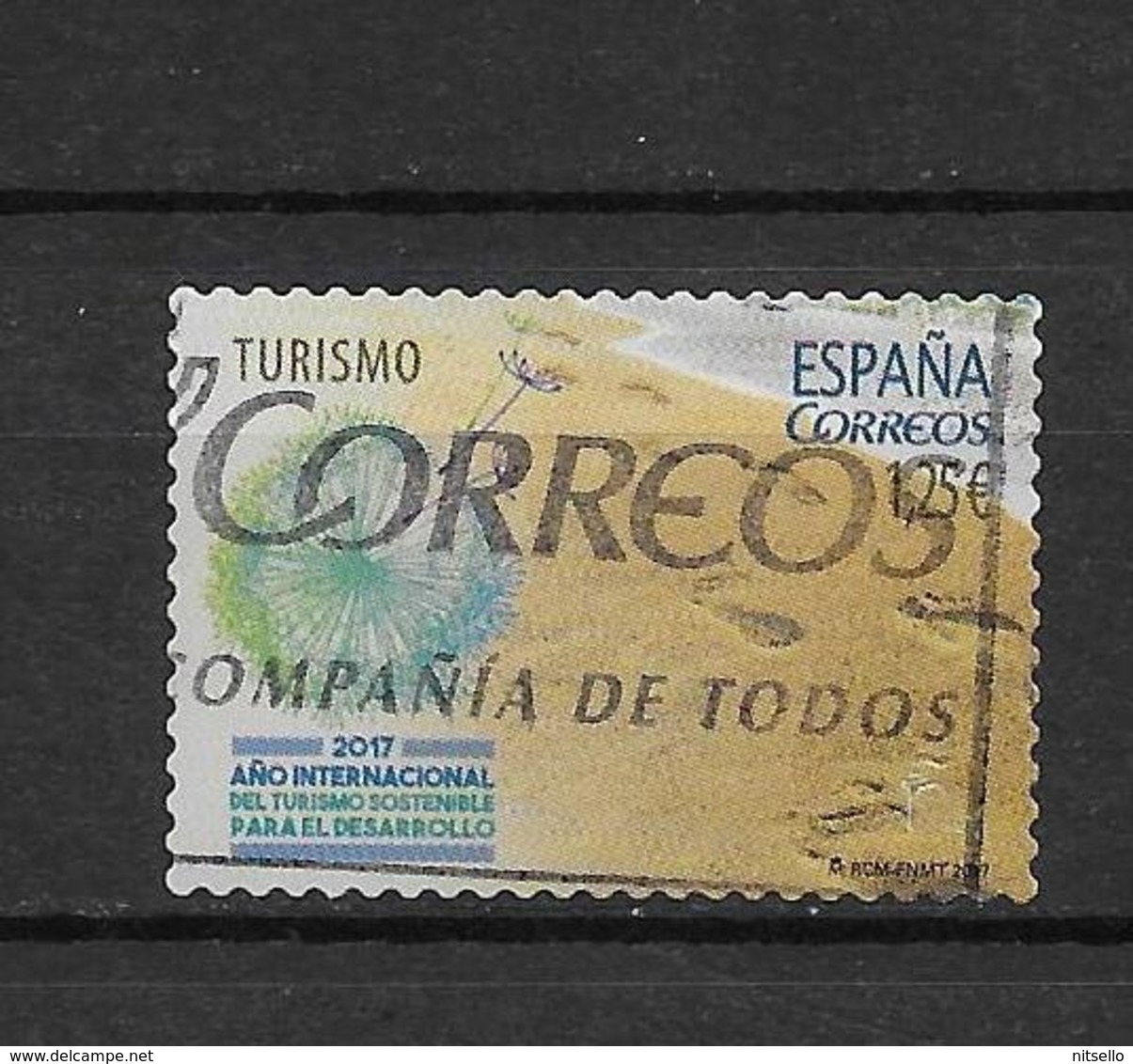 LOTE 1796  ///  (C050) ESPAÑA  2017  MICHEL Nº: 5124 - Usados