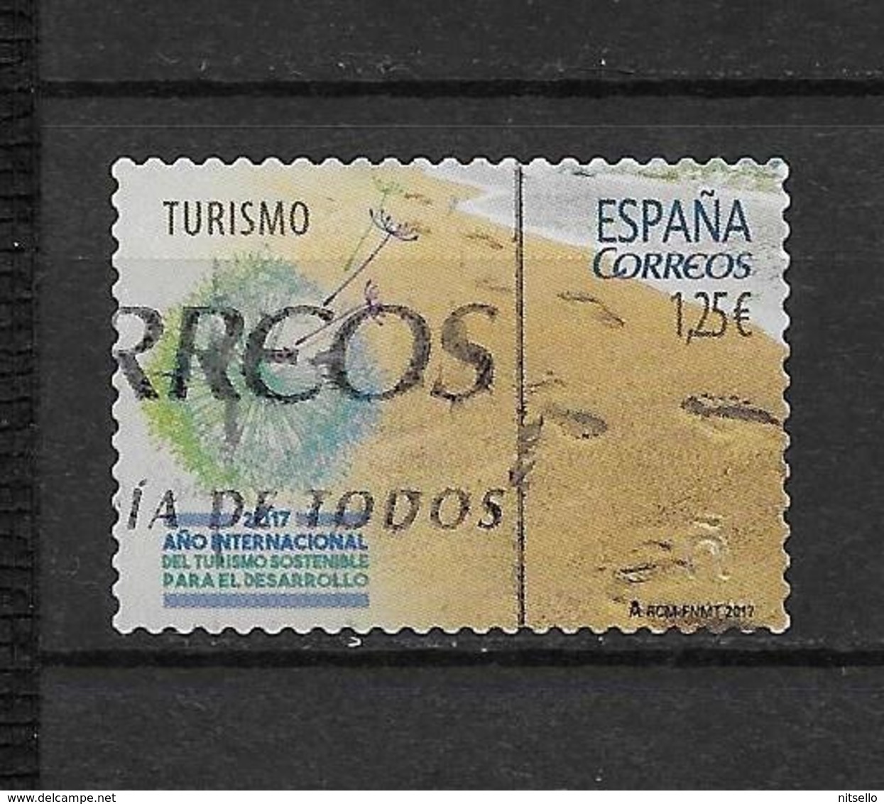 LOTE 1796  ///  (C050) ESPAÑA  2017  MICHEL Nº: 5124 - Usados