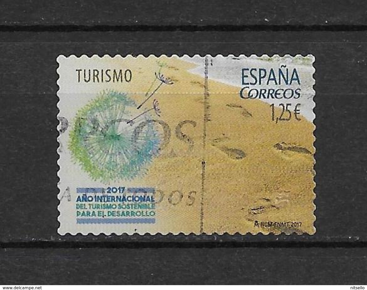 LOTE 1796  ///  (C050) ESPAÑA  2017  MICHEL Nº: 5124 - Usados