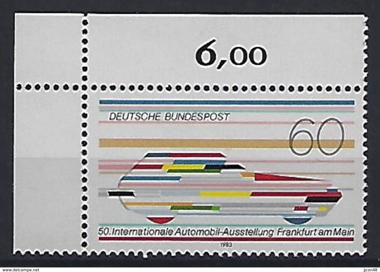 Germany (BRD) 1983  IAA, Frankfurt Am Main  (**) MNH  Mi.1182 - Unused Stamps