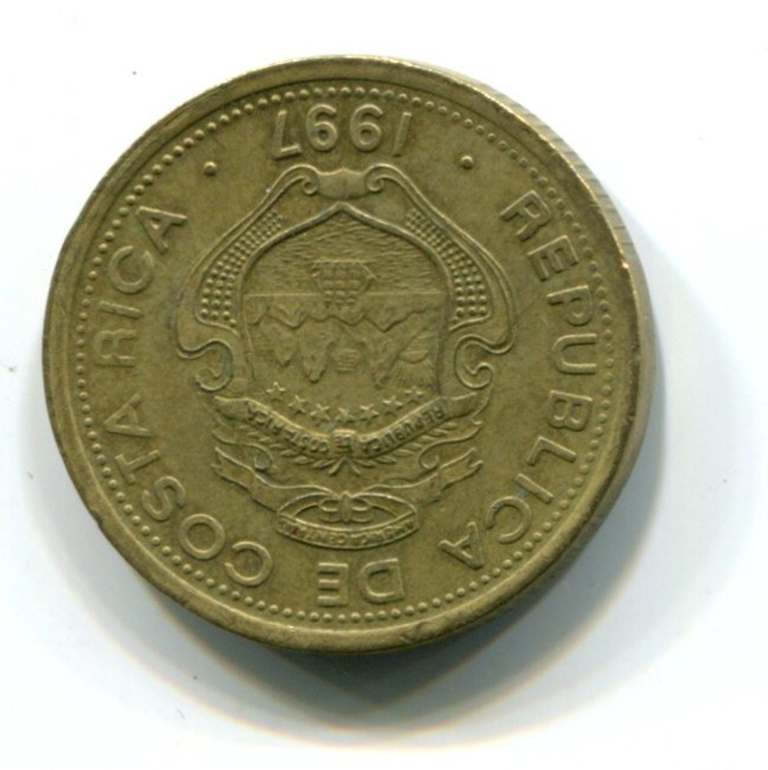 1997 Costa Rica 5 Colones Coin - Costa Rica
