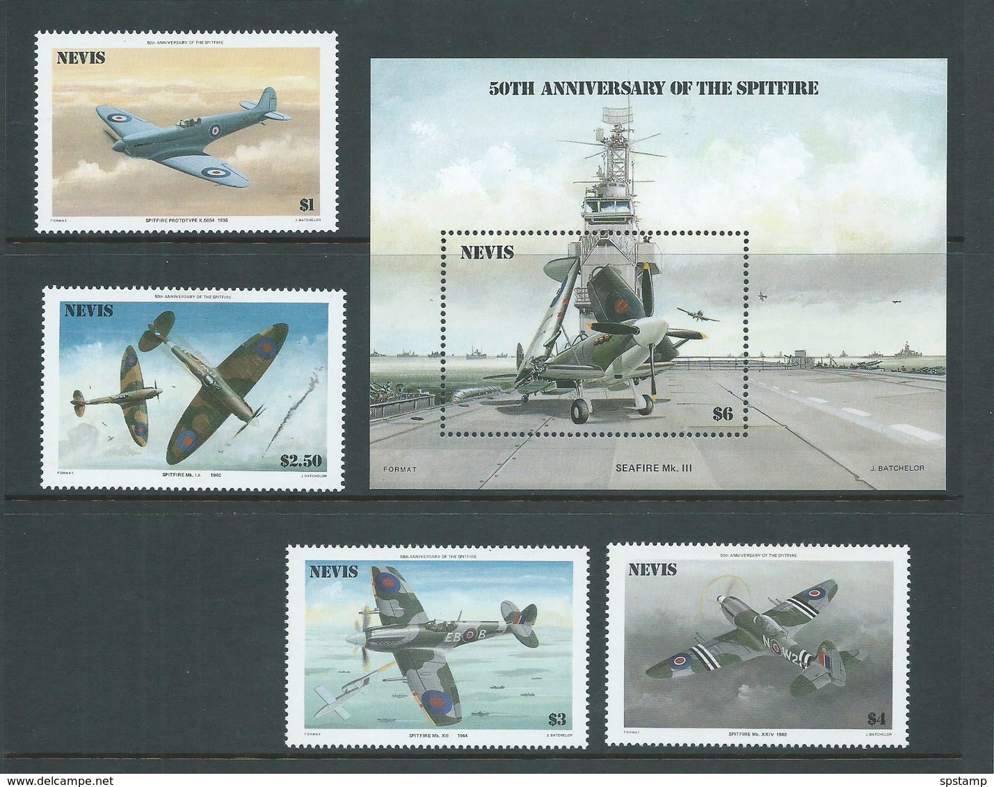 Nevis 1980 - 1989 Group Of 20 Sets Plus Odds & Miniature Sheets Mint , With Faults - St.Kitts And Nevis ( 1983-...)