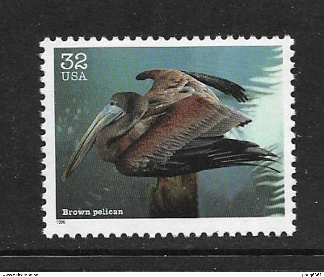 USA 1996 PELICAN YVERT N°2555 NEUF MNH** - Pélicans