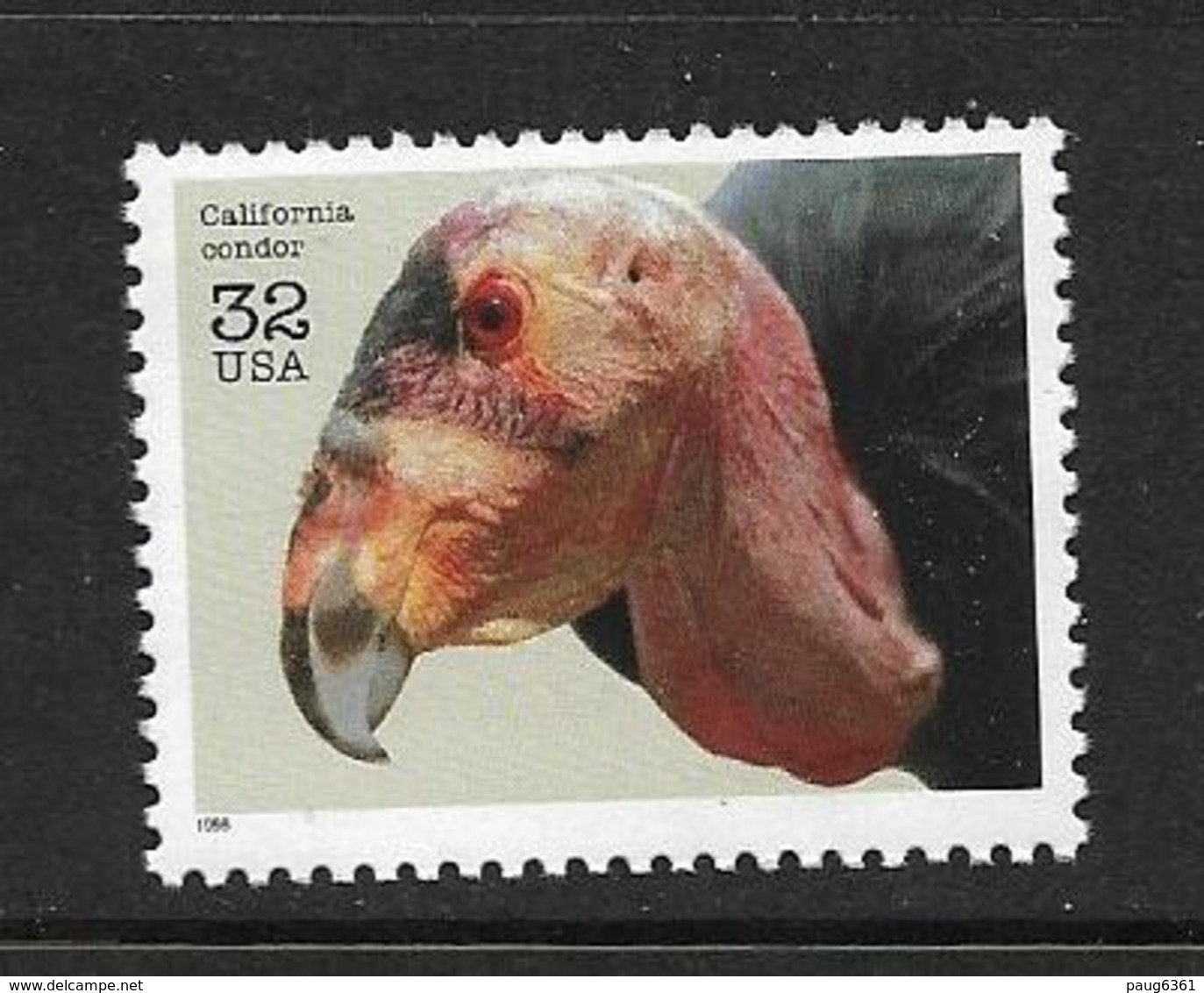 USA 1996 CONDOR  YVERT N°2556 NEUF MNH** - Aigles & Rapaces Diurnes