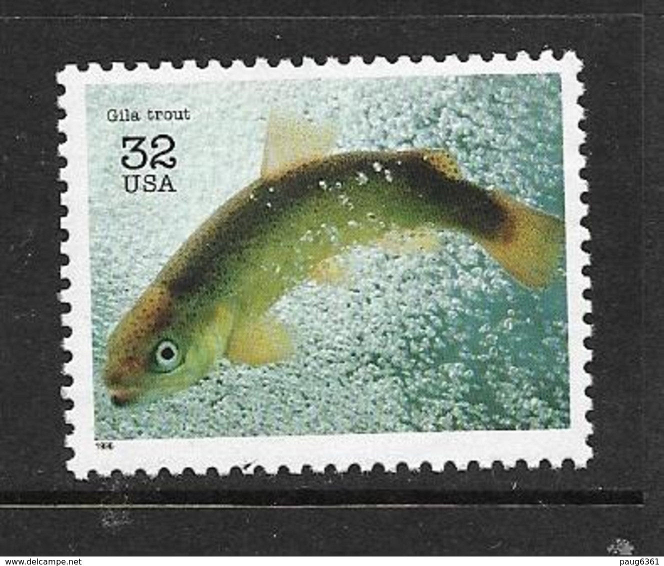 USA 1996 TRUITE  YVERT N°2557 NEUF MNH** - Poissons