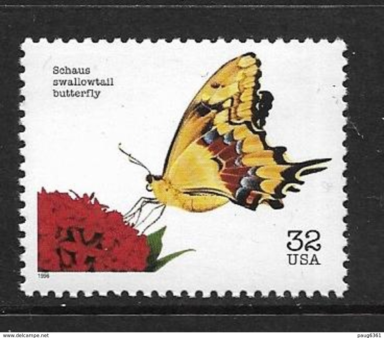 USA 1996 PAPILLONS  YVERT N°2553 NEUF MNH** - Papillons