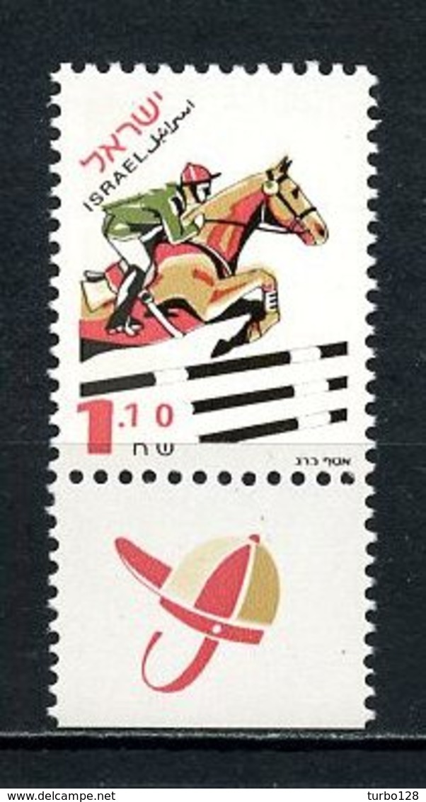 ISRAEL 1997  N° 1349 ** Neuf MNH Superbe C 1.50 € Chevaux Horses Sports équitation Hippisme Animaux - Neufs (avec Tabs)