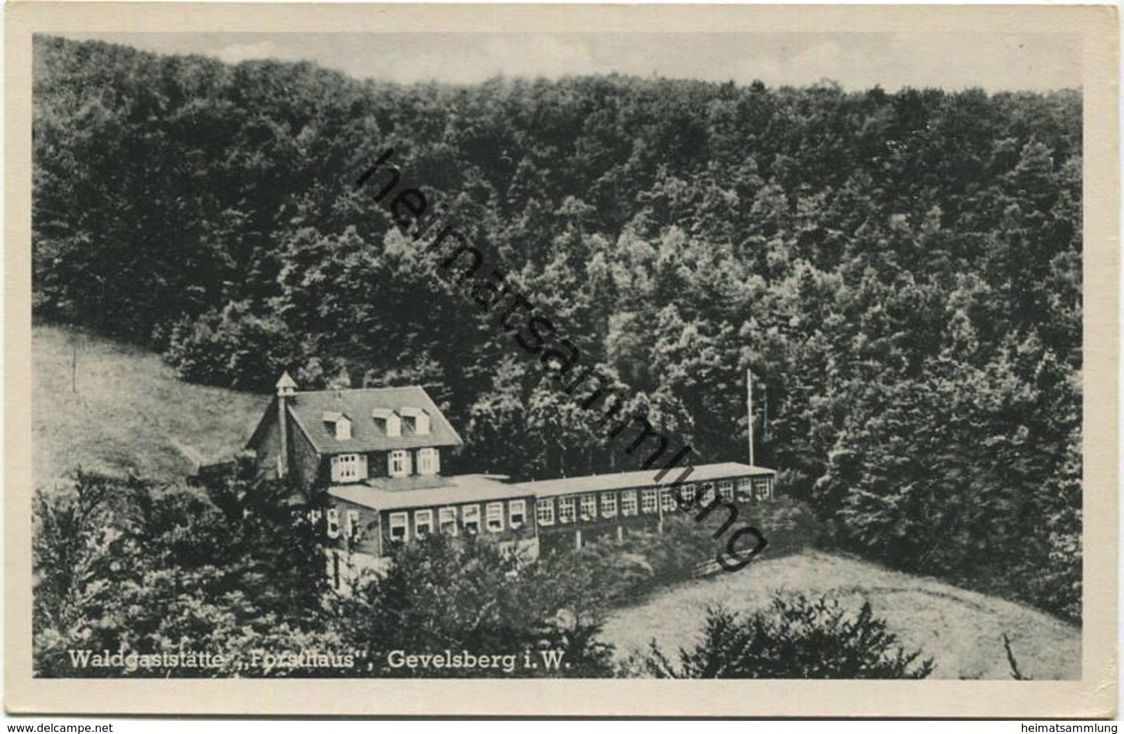 Gevelsberg - Waldgaststätte Forsthaus - Verlag Vittinghoff Schwelm Gel. 1948 - Gevelsberg