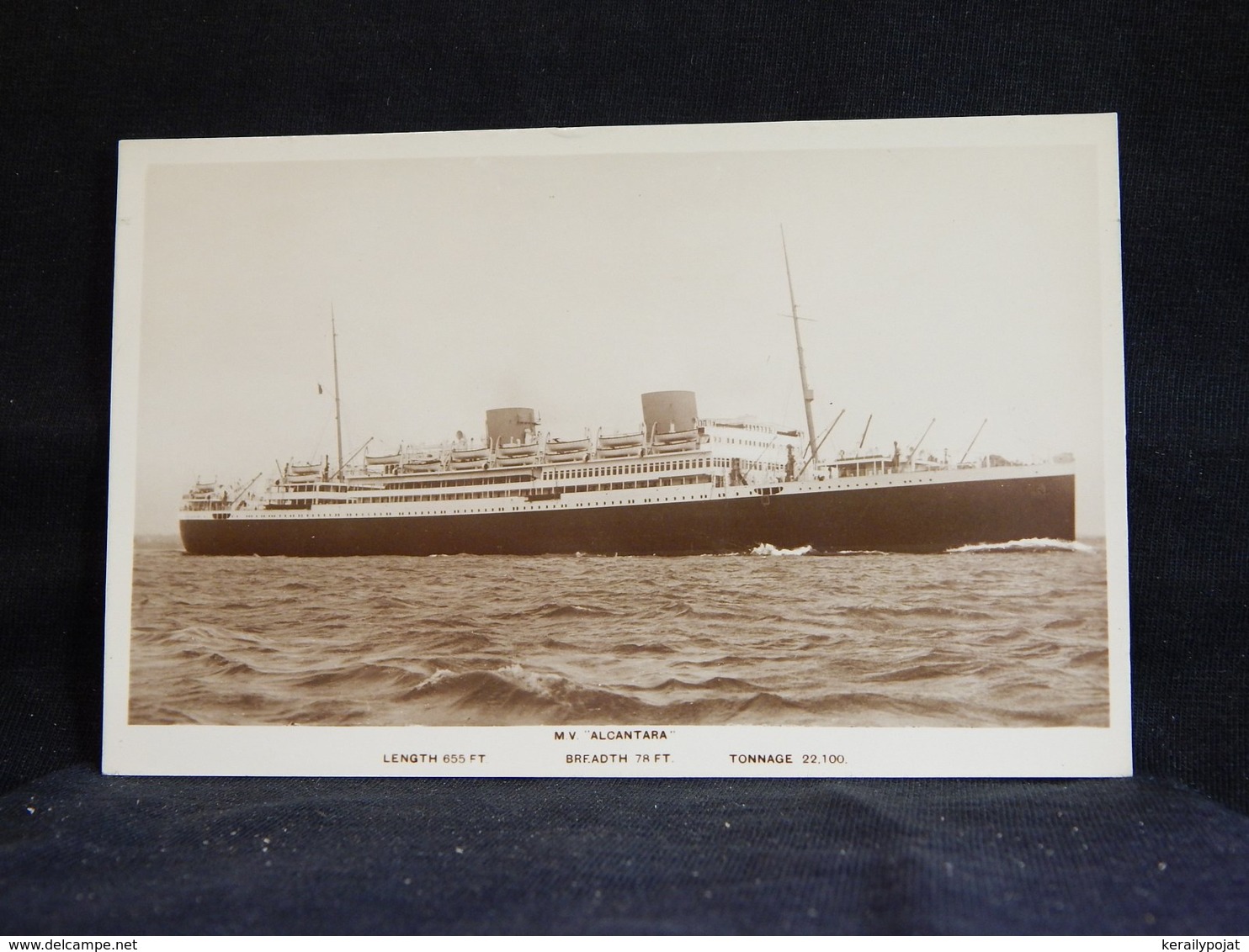 Steamer M.V. Alcantara__(21657) - Dampfer