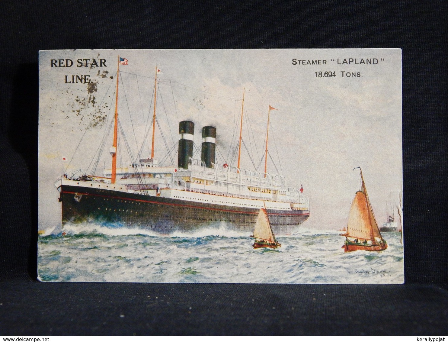 Steamer Red Star Line Lapland -30__(22571) - Paquebots