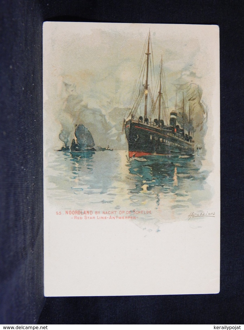 Steamer Red Star Line Noordland__(21345) - Dampfer