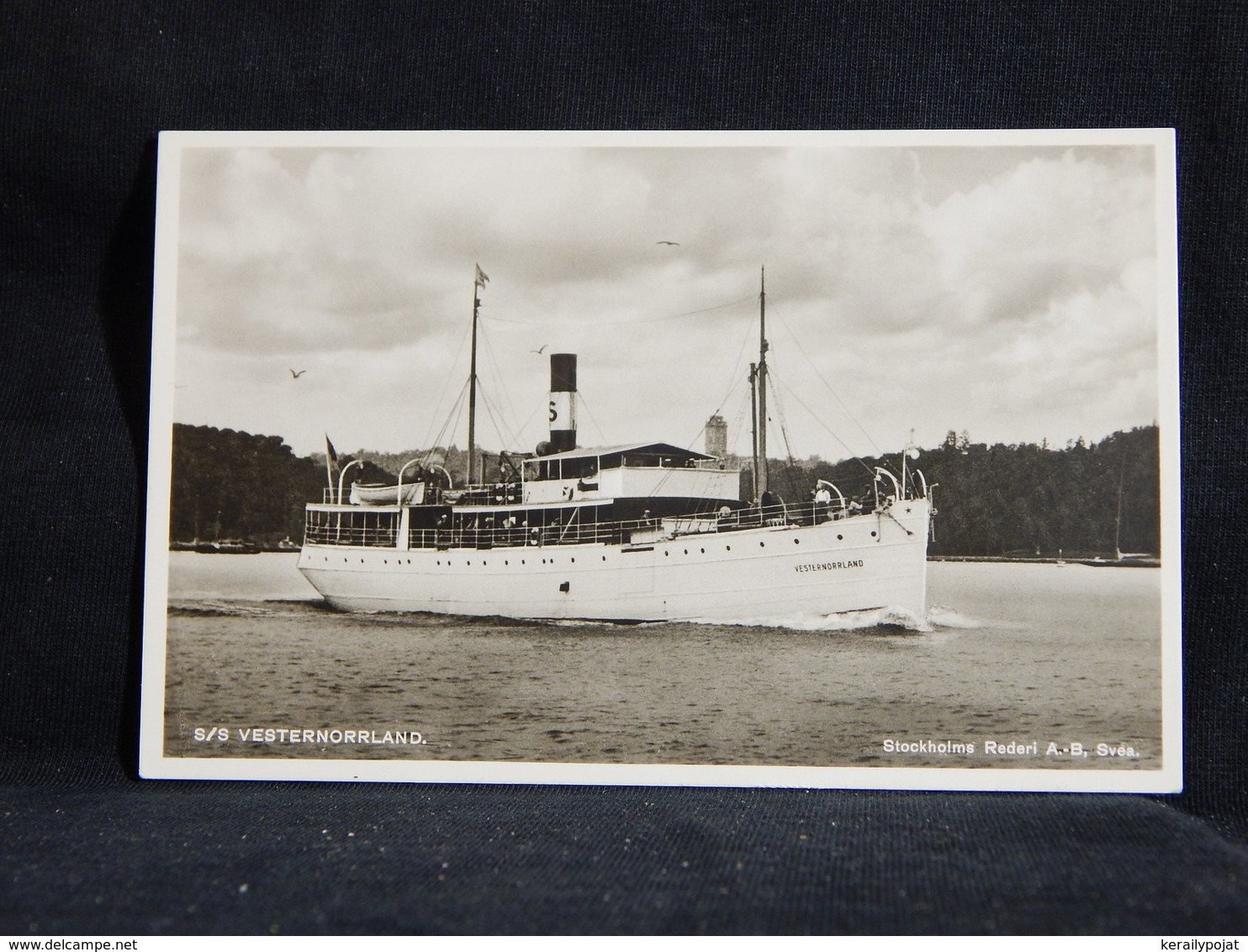 Steamer S/S Vesternorrland__(22584) - Dampfer