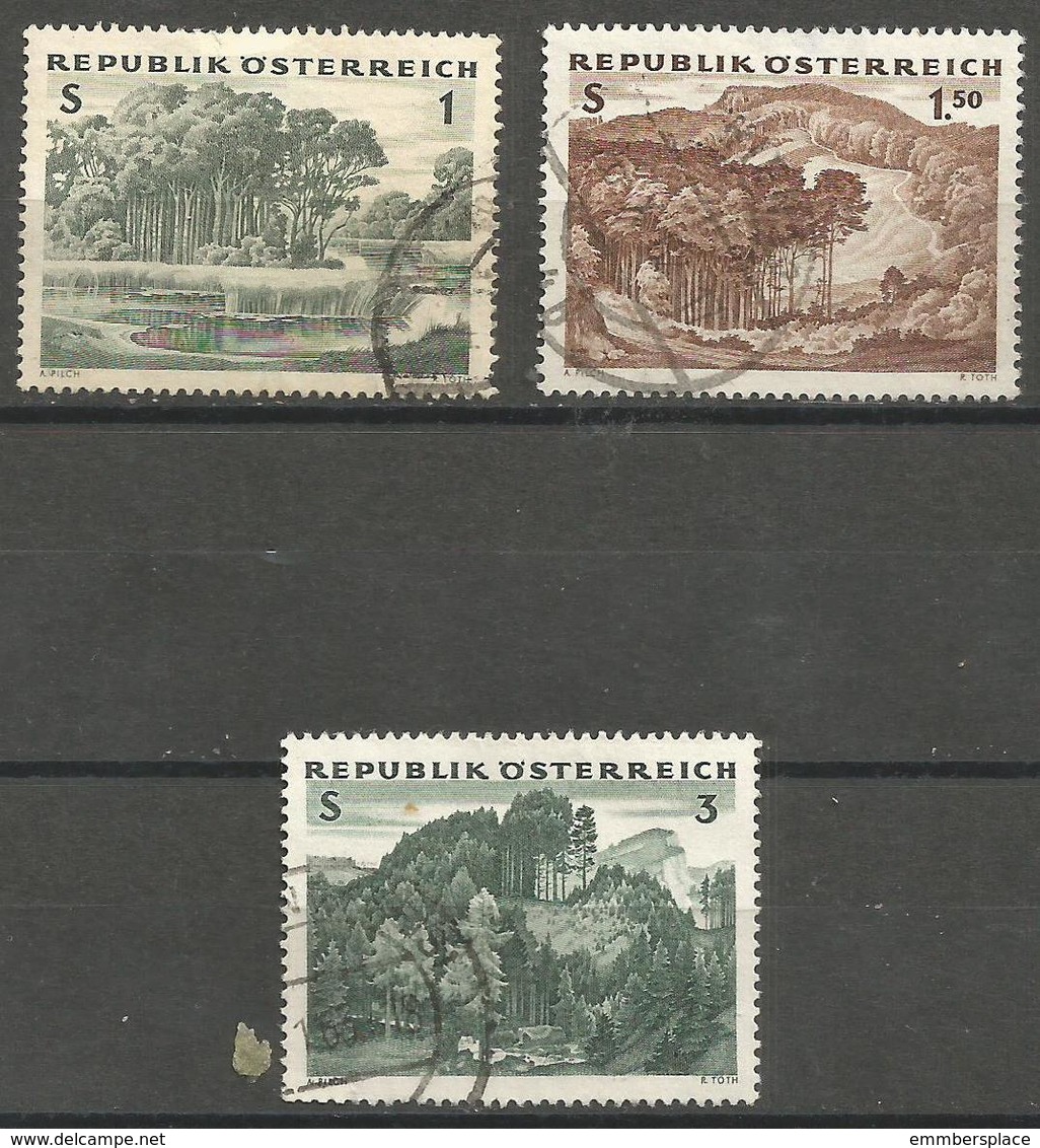 Austria - 1962 Forests Used - Used Stamps