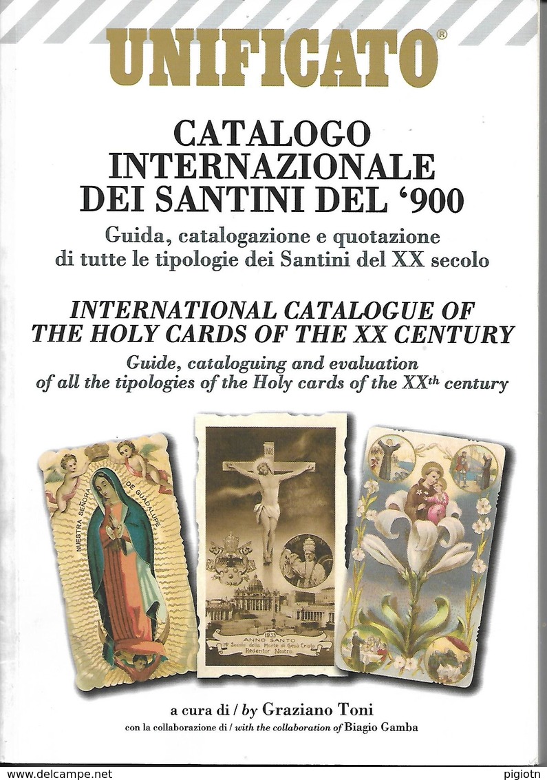 UNI030 - CATALOGO INTERNAZIONALE DEI SANTINI DEL 900 - UNIFICATO - Altri & Non Classificati