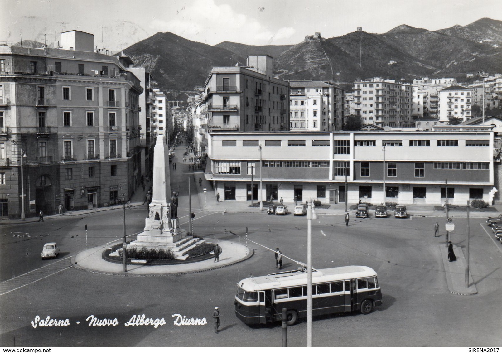 SALERNO - NUOVO ALBERGO DIURNO - VIAGGIATA - Salerno