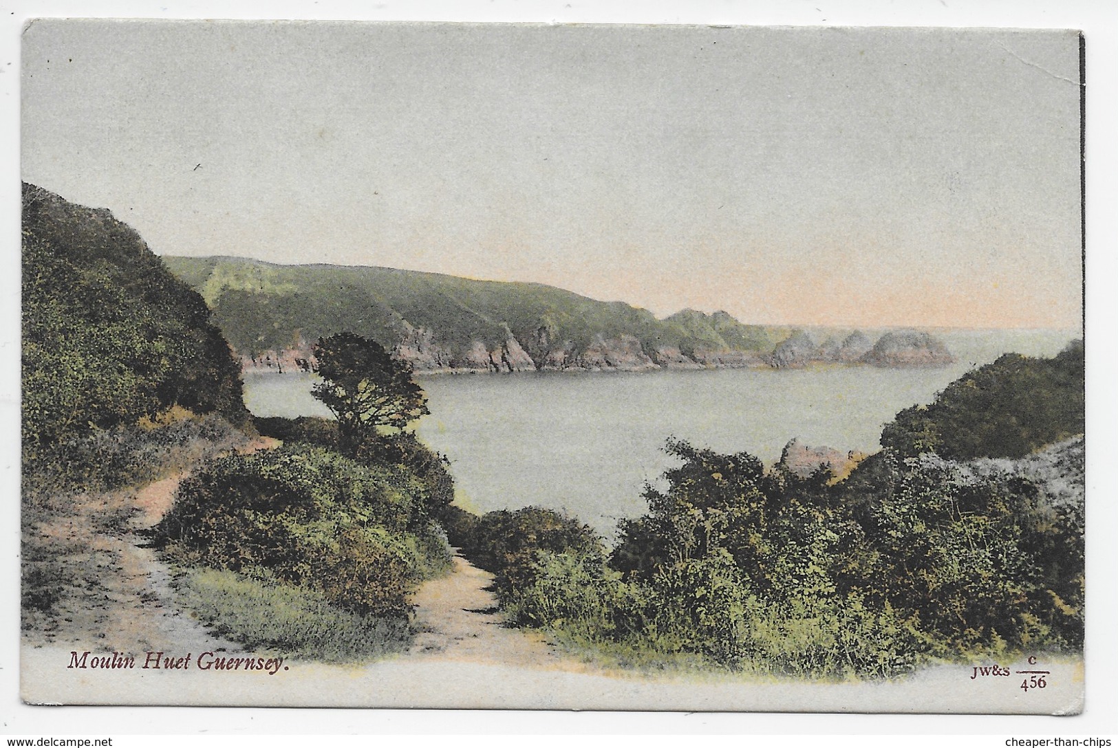 Moulin Huet Guernsey. - Welch JWS C Over 456 - Guernsey