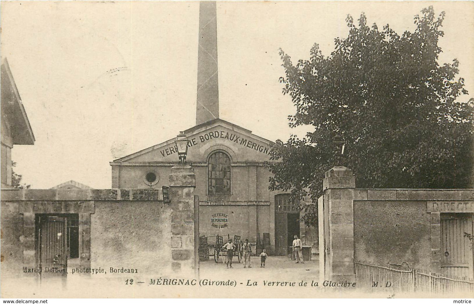 MERIGNAC - La Verrerie De La Glacière. - Merignac