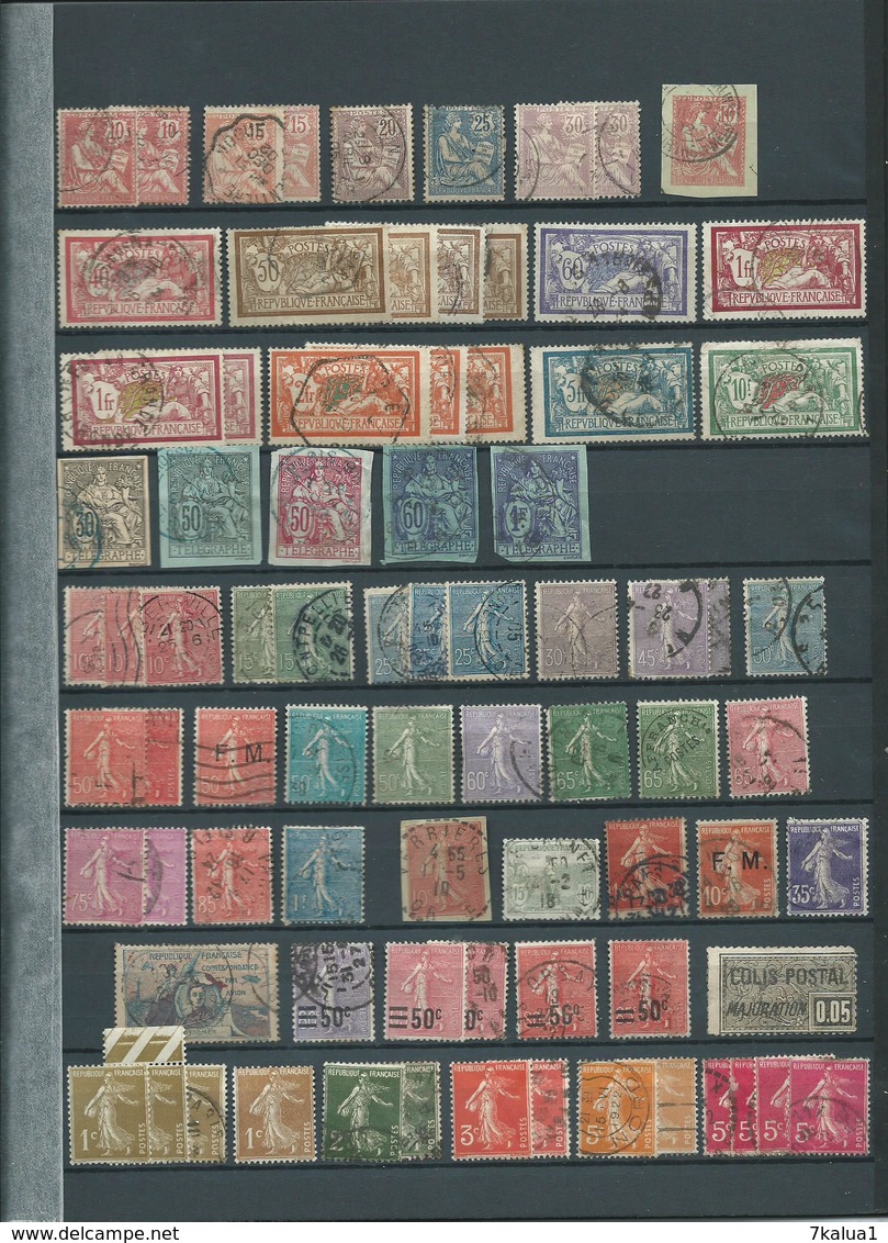 FRANCE. Lot Ancien Sur 6 Pages. Départ 1 €. - Collections (en Albums)