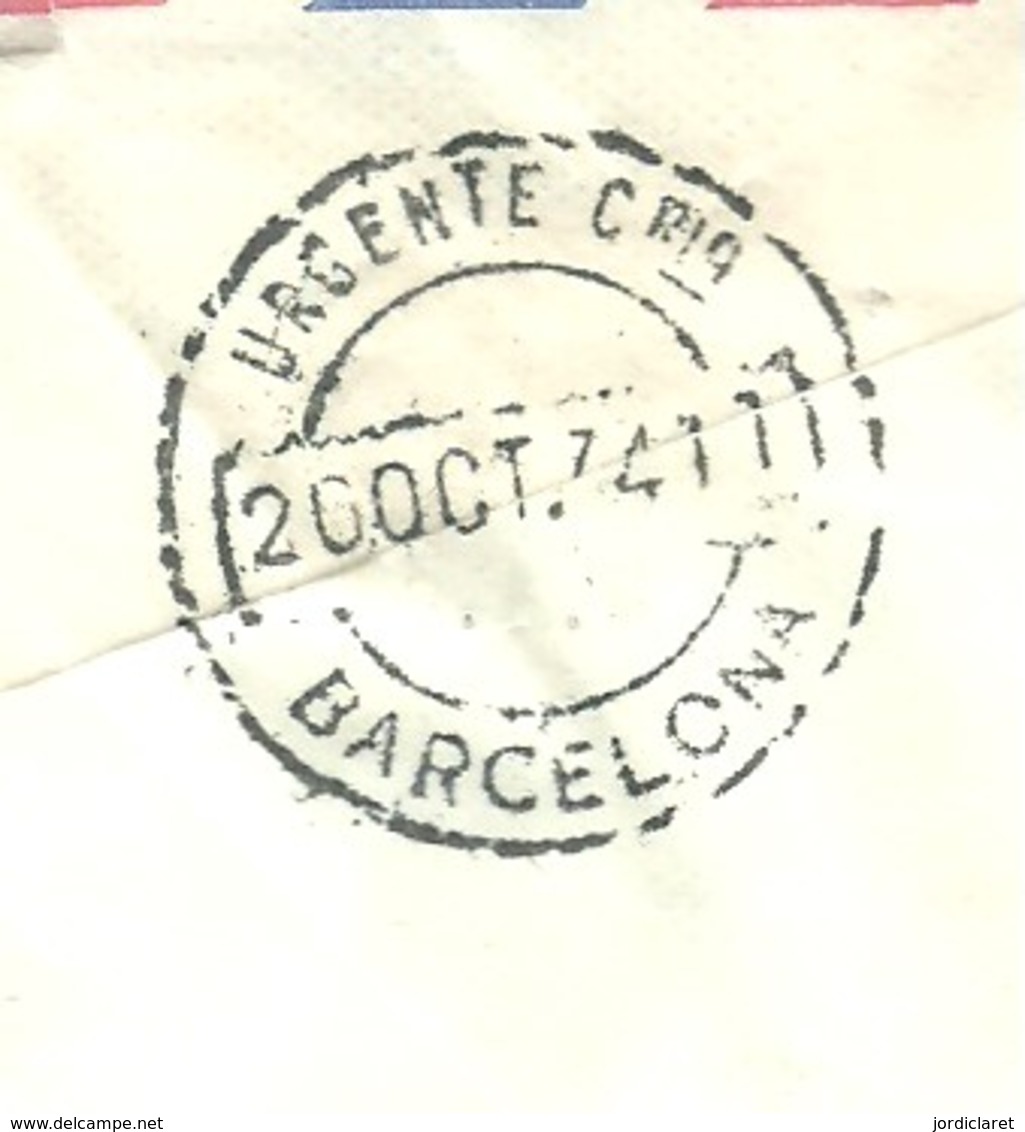 LETTER EXPRES 1974 - Colombia