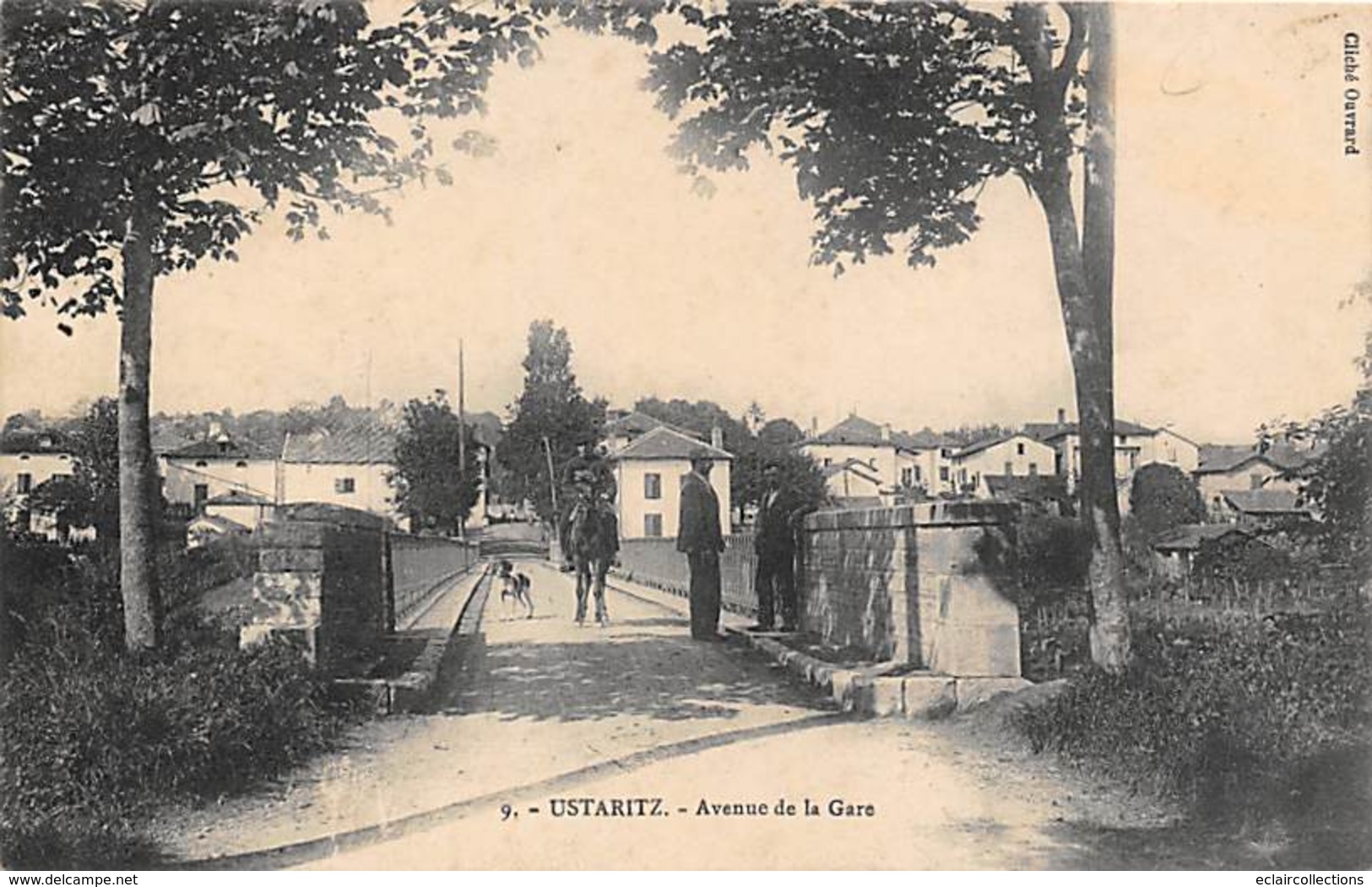 Ustaritz         64        Pont Et Avenue De La Gare        (voir Scan) - Autres & Non Classés