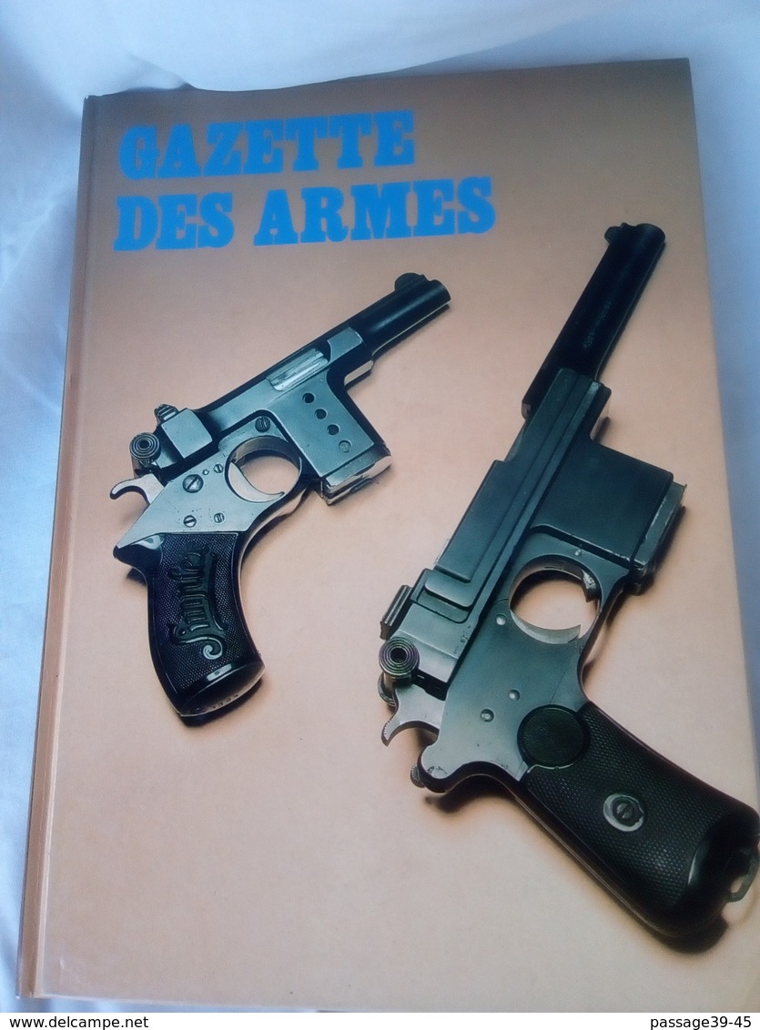 LOT DE 7 LIVRES ANCIENS "GAZETTE DES ARMES"