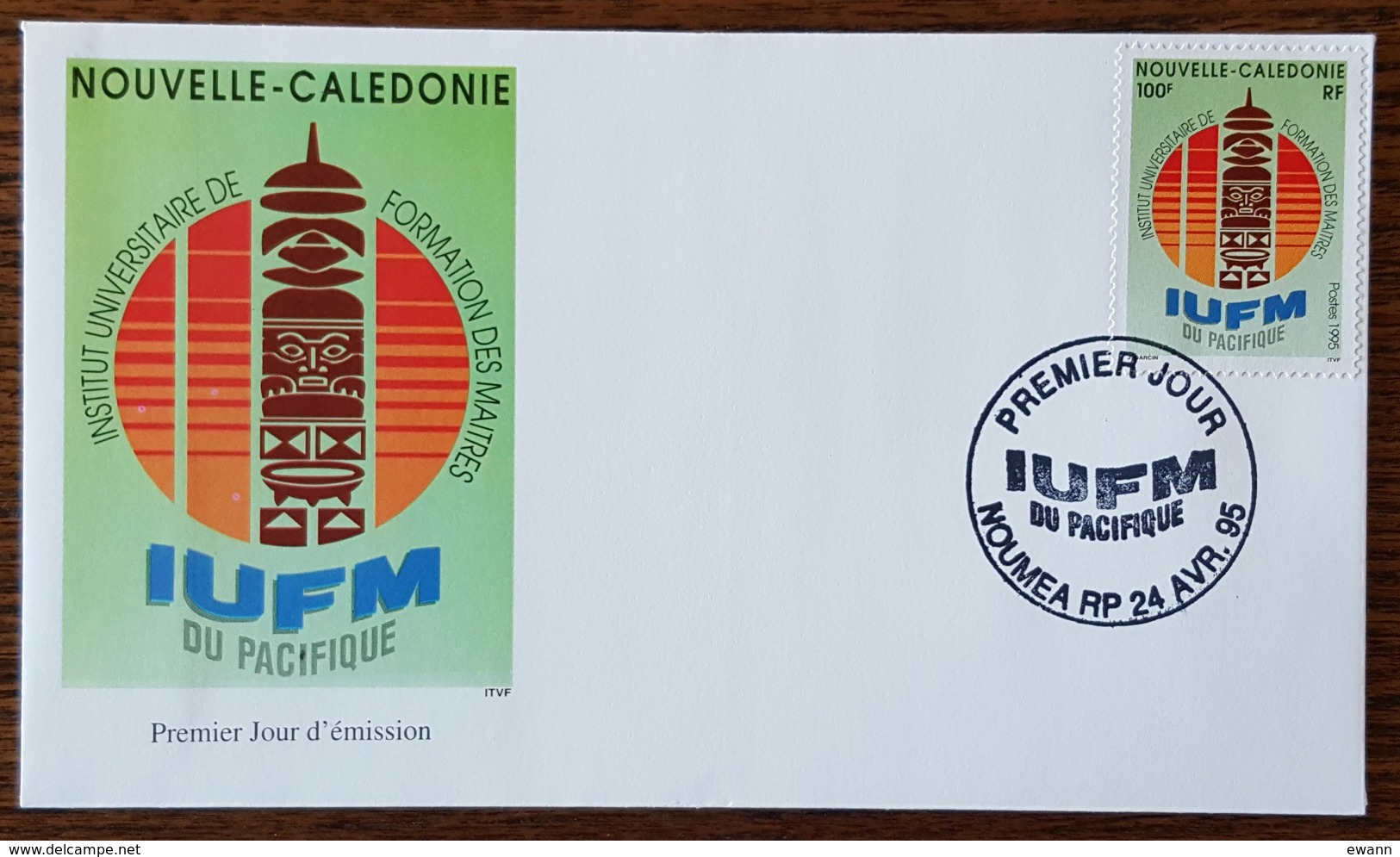 Nouvelle Calédonie - FDC 1995 - YT N°683 - IUFM Du Pacifique - FDC