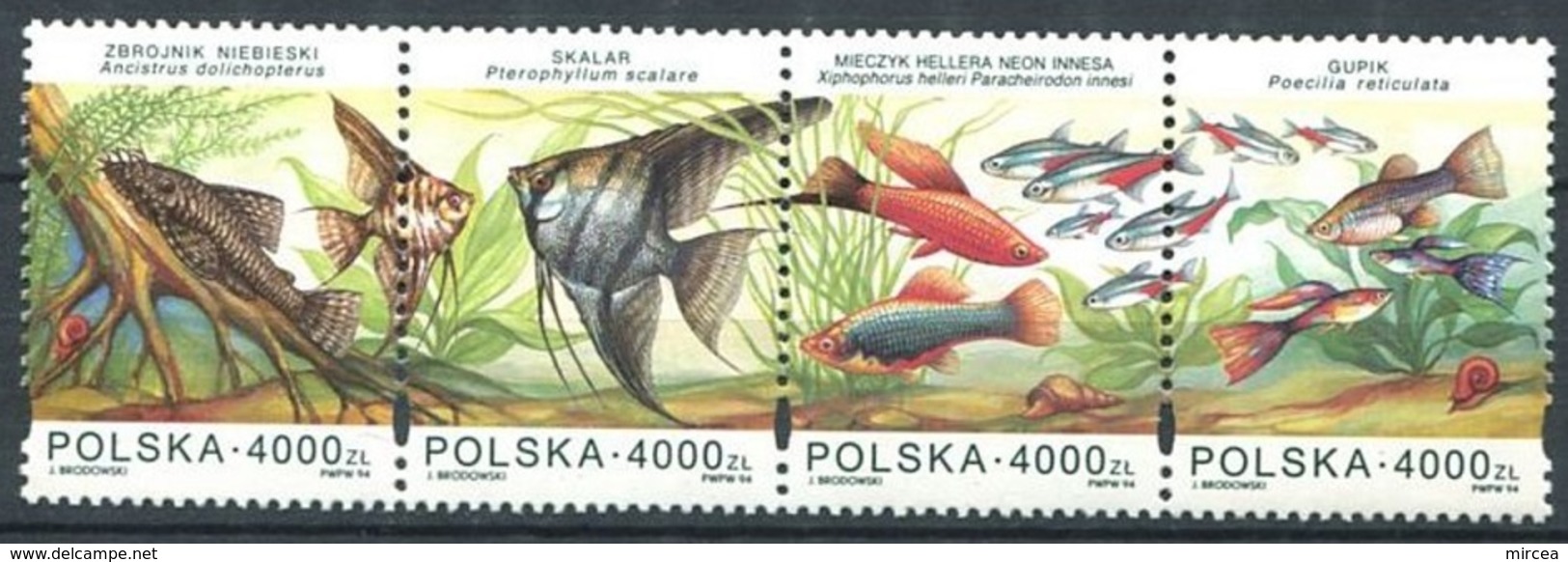 C5210 - Pologne 1993 - Yv.no.3297-300 Neufs** - Unused Stamps