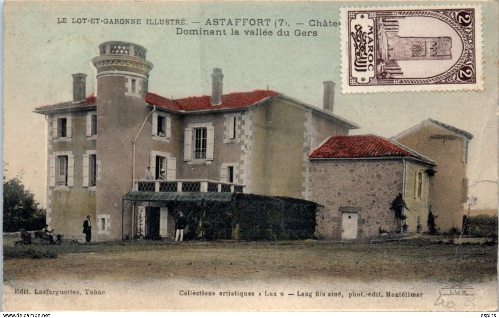 47 - ASTAFFORT -- Château - Dominant La Vallée Du Gers - Astaffort