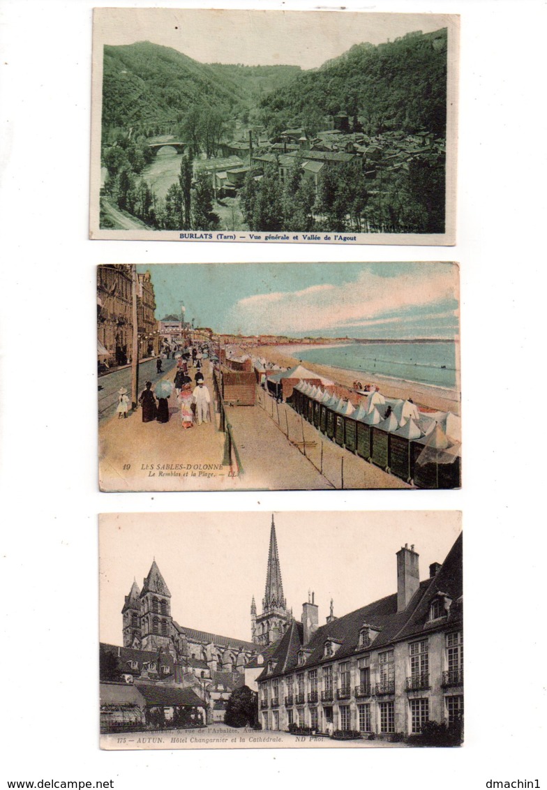 1-France -un Lot De CPA- Villes, Villages,,autres-voir état - 5 - 99 Cartes