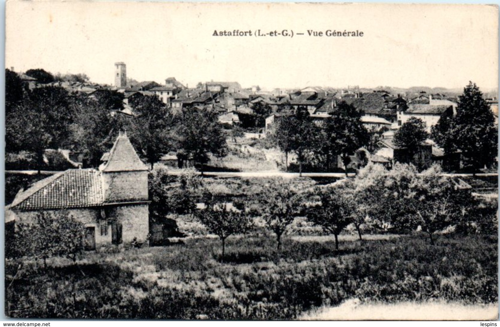 47 - ASTAFFORT -- Vue Générale - Astaffort