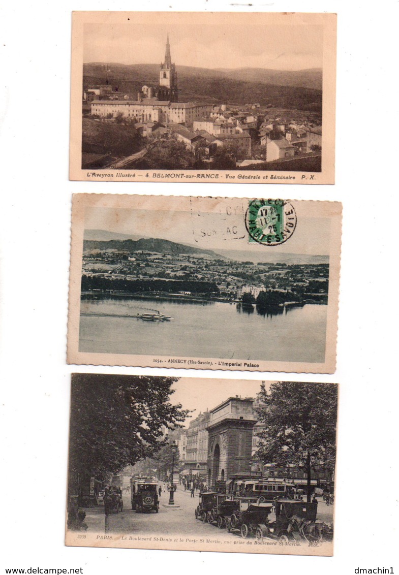 4-France -un Lot De CPA- Villes, Villages,,autres-voir état - 5 - 99 Postcards