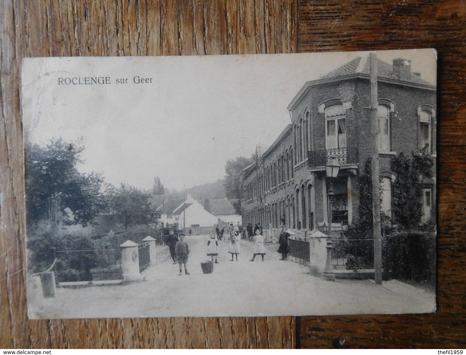 Roclenge Sur Geer 1924 Vue Animée - Bassenge