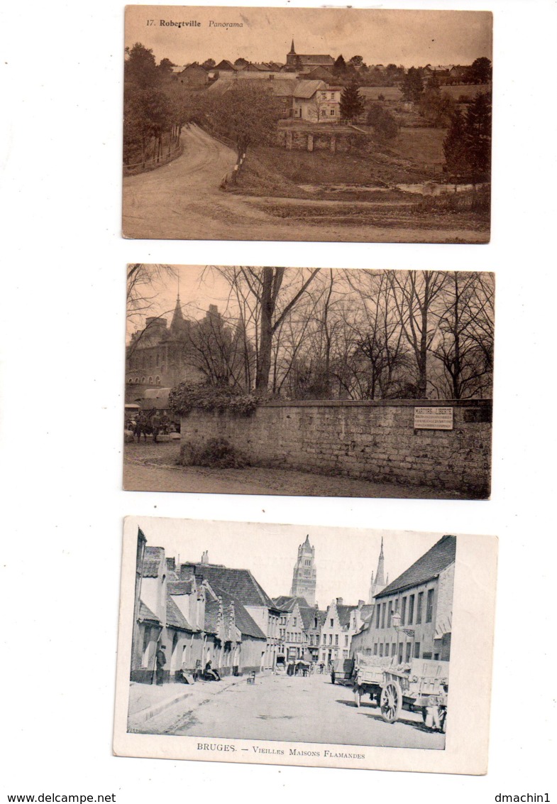 12-Belgique -un Lot De CPA- Villes, Villages,,autres-voir état - 5 - 99 Cartes