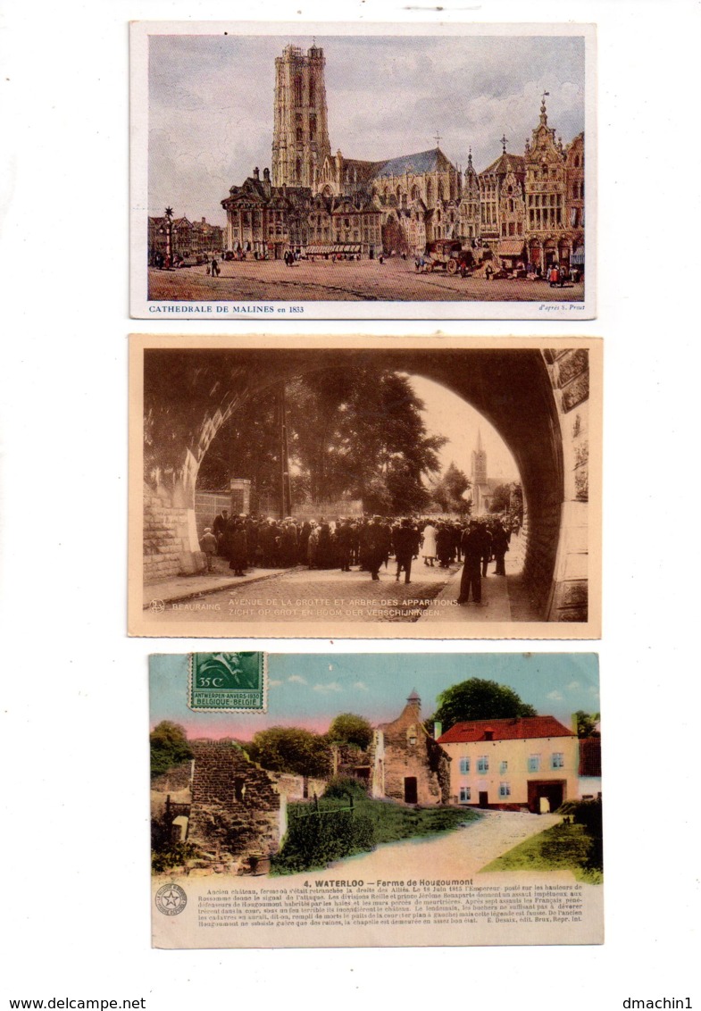 12-Belgique -un Lot De CPA- Villes, Villages,,autres-voir état - 5 - 99 Cartes