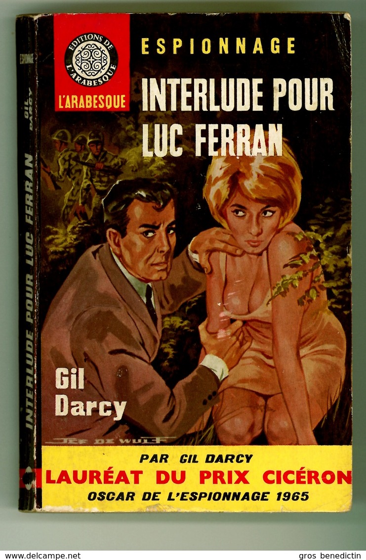 Espionnage - Gil Darcy - "Interlude Pour Luc Ferran" - 1965 - L'Arabesque - #Ben&Arab&Ferran - Arabesque