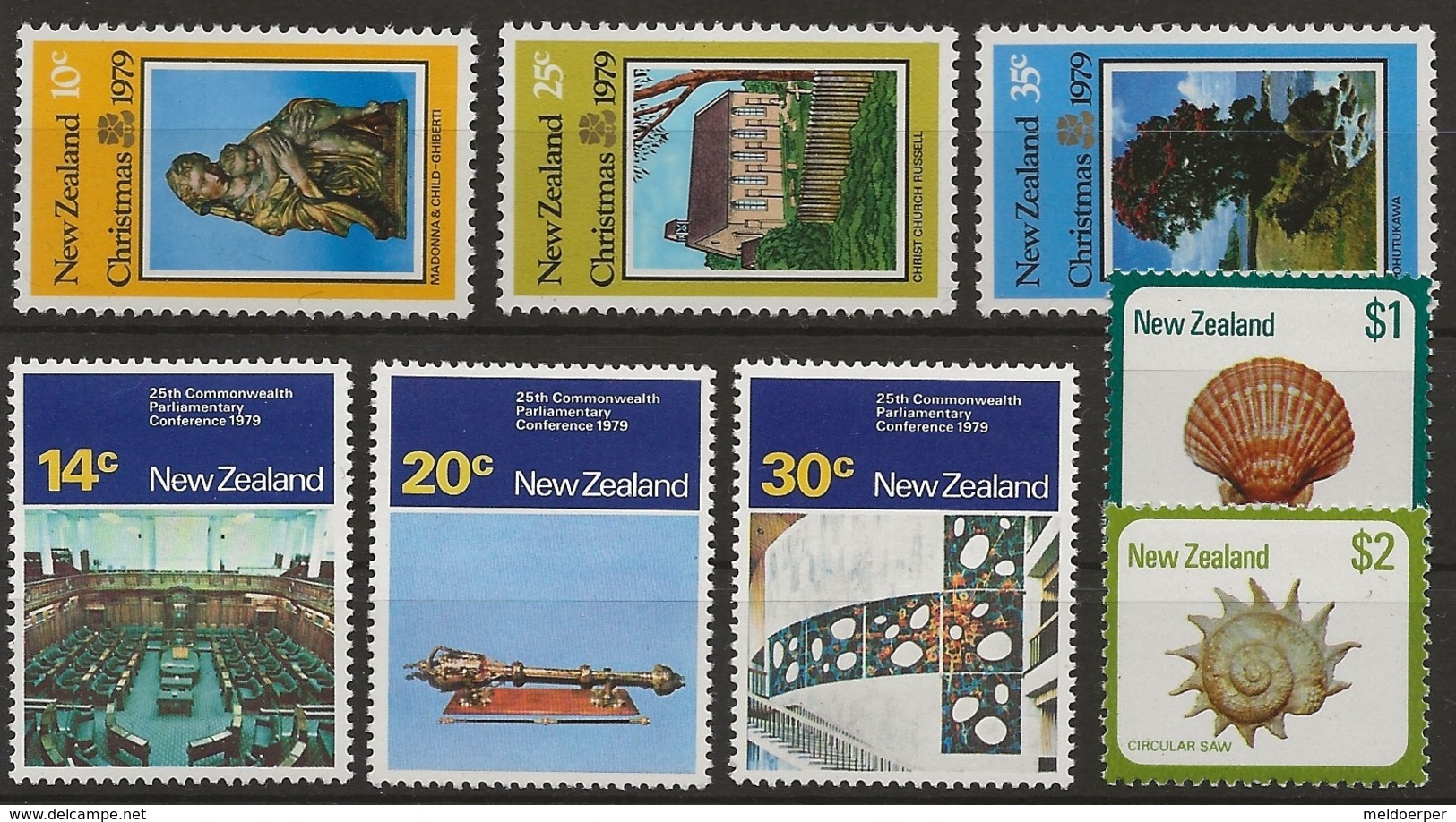 Neuseeland 1979 - MiNr. 779-886 - Postfrisch - Unused Stamps