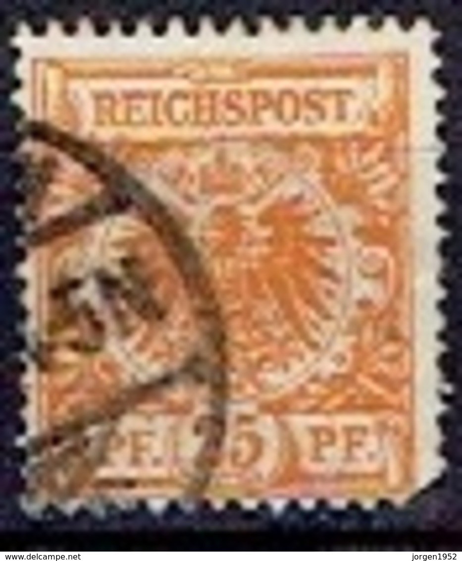 GERMANY # FROM 1889-90 STAMPWORLD 50 - Gebraucht