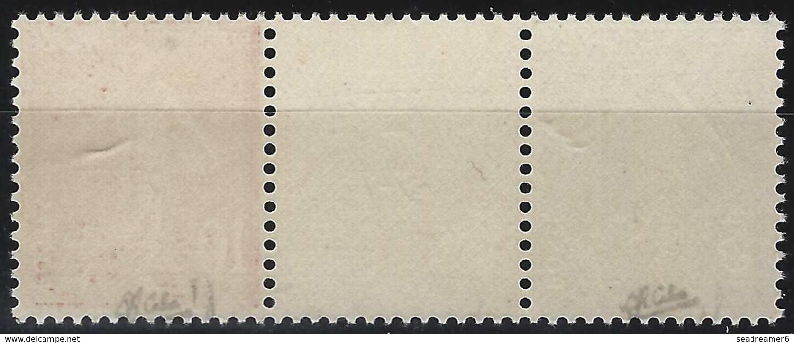 FRANCE Strasbourg 1927 Bande N°241/242** Coeur Du Bloc N°2, Superbe Signé Calves - Neufs