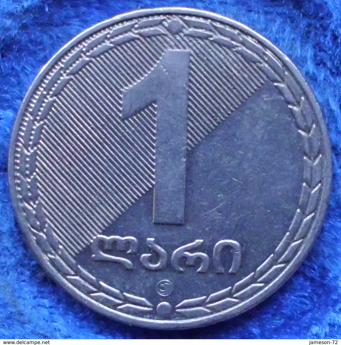 GEORGIA - 1 Lari 2006 KM# 90 Independent Republic Since 1991 - Edelweiss Coins - Georgia