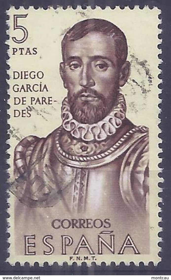 España-Spain. Diego Garcia De Paredes (o) - Ed 1533, Yv=1533, Sc=1195, Mi=1425 - Usados