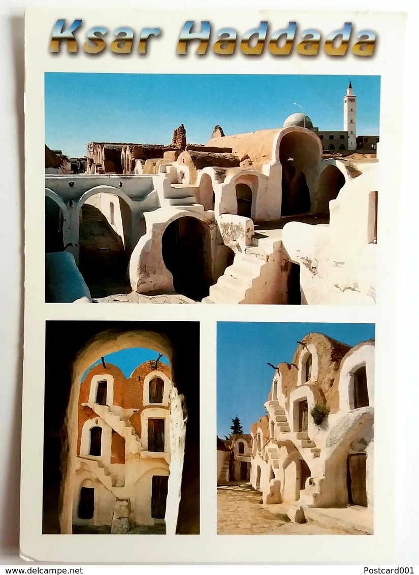 #426  Views Of Ksar Haddada, Buidings, Old Houses - TUNISIA, North Africa - Postcard - Tunisia