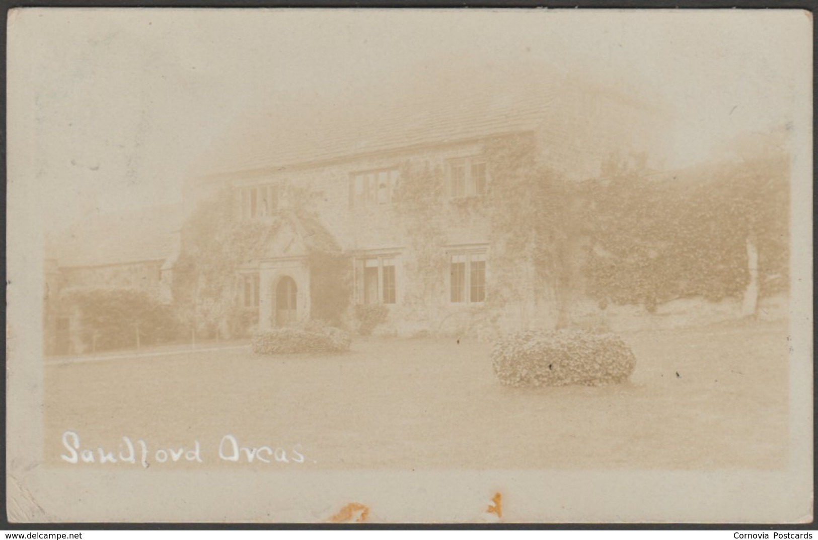 Sandford Orcas Near Sherborne, Dorset, 1905 - Samways RP Postcard - Other & Unclassified