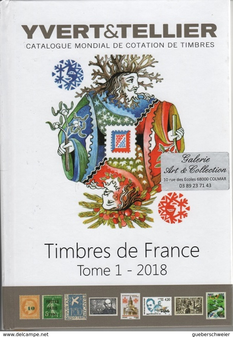 Catalogue Yvert & Tellier France 2018 - Francia