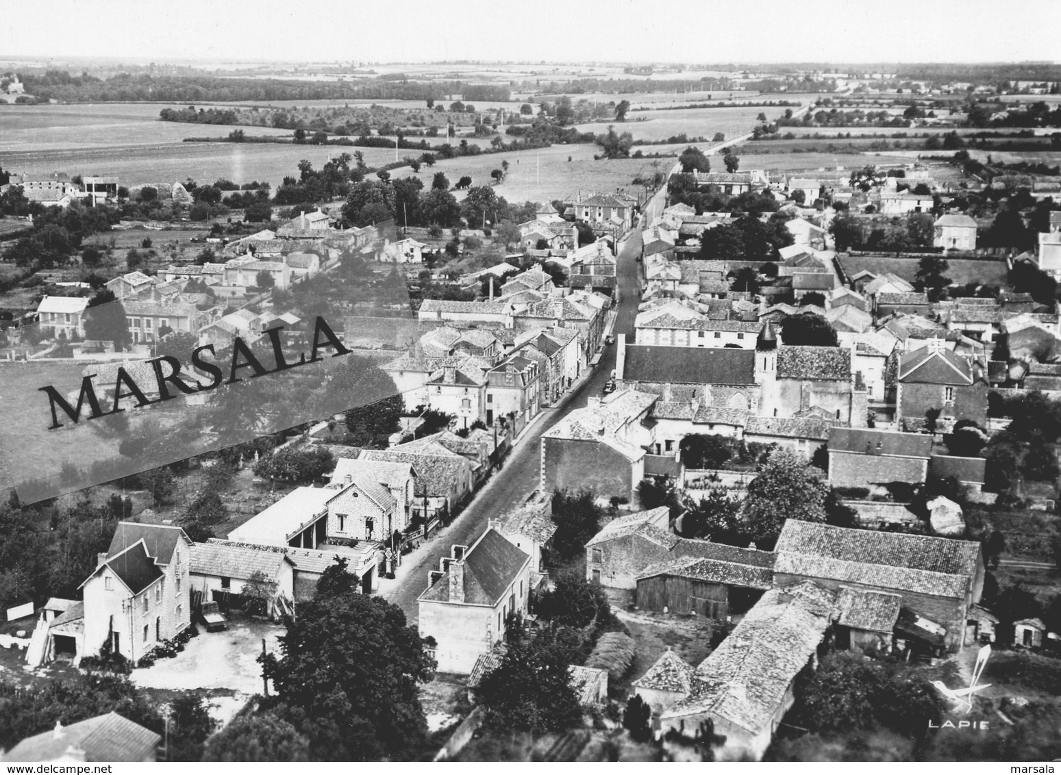 CPSM  La Villedieu  Vue  Générale - La Villedieu Du Clain