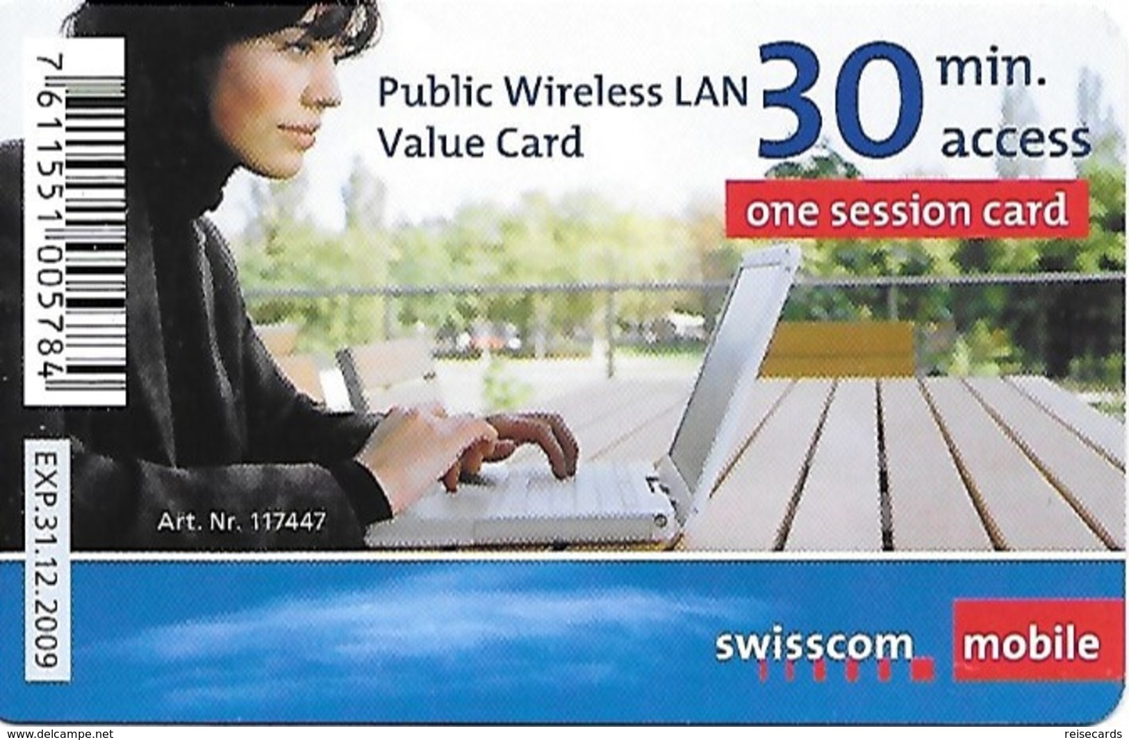 Internet: Swisscom - Public Wireless LAN, Value Card - Schweiz