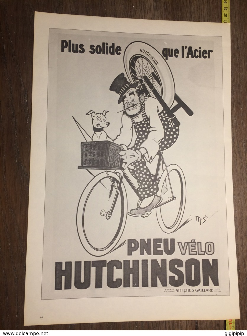 AFFICHE CYCLOIDE MINDER WRIJJVING SIMPLEX SUTORIUS BATAVIA PNEU VELO HUTCHINSON GAILLARD MICH - Unclassified