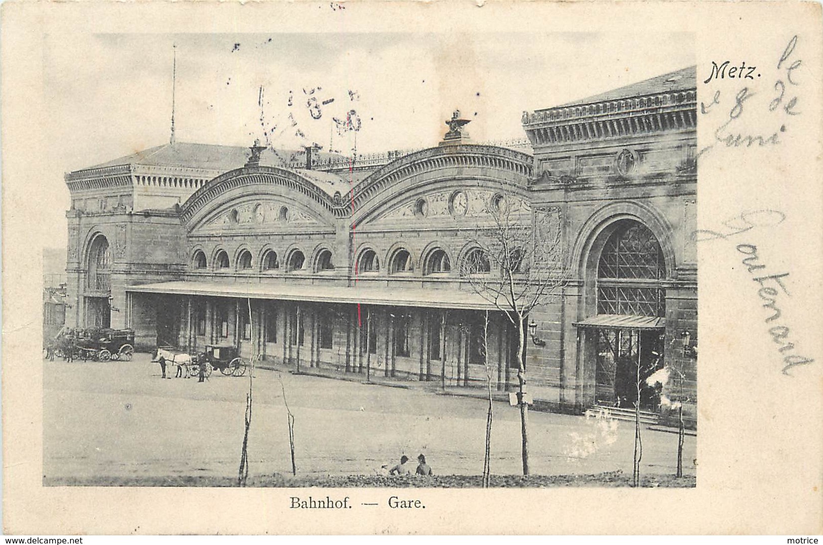 METZ - La Gare. - Gares - Sans Trains