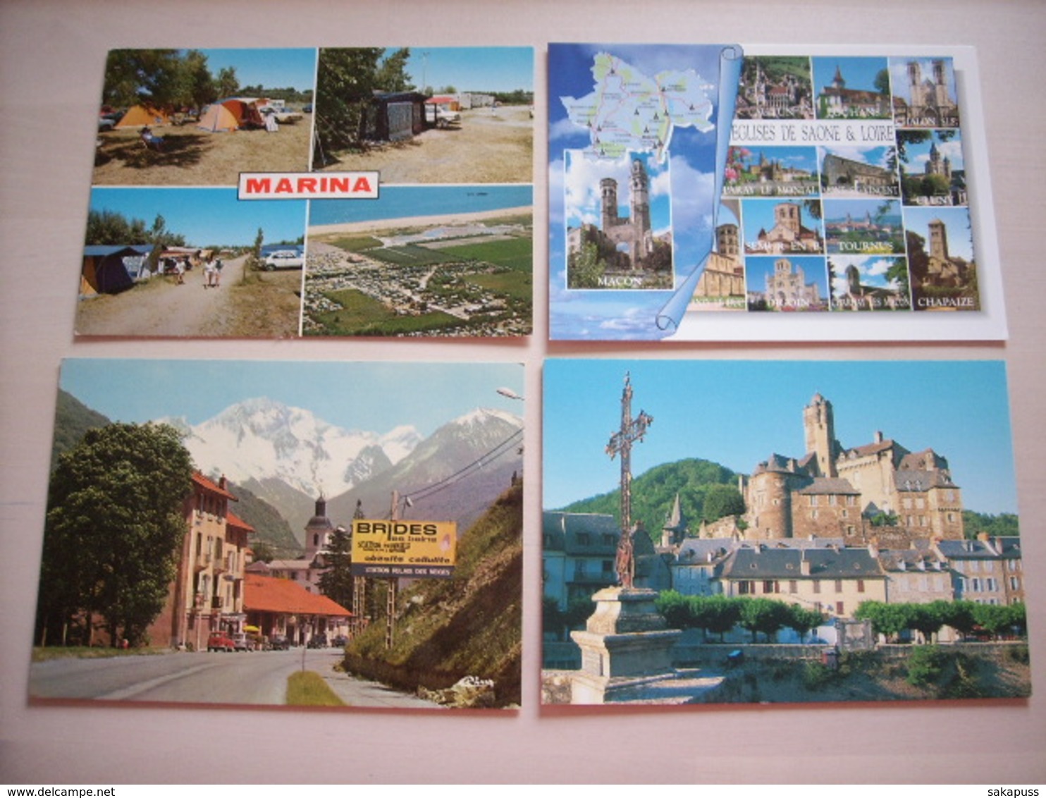 Lot De + De 2400 Cartes Postales Uniquement FRANCE (mélange Villes, Villages, Paysages, Plages, Etc...) - 500 CP Min.