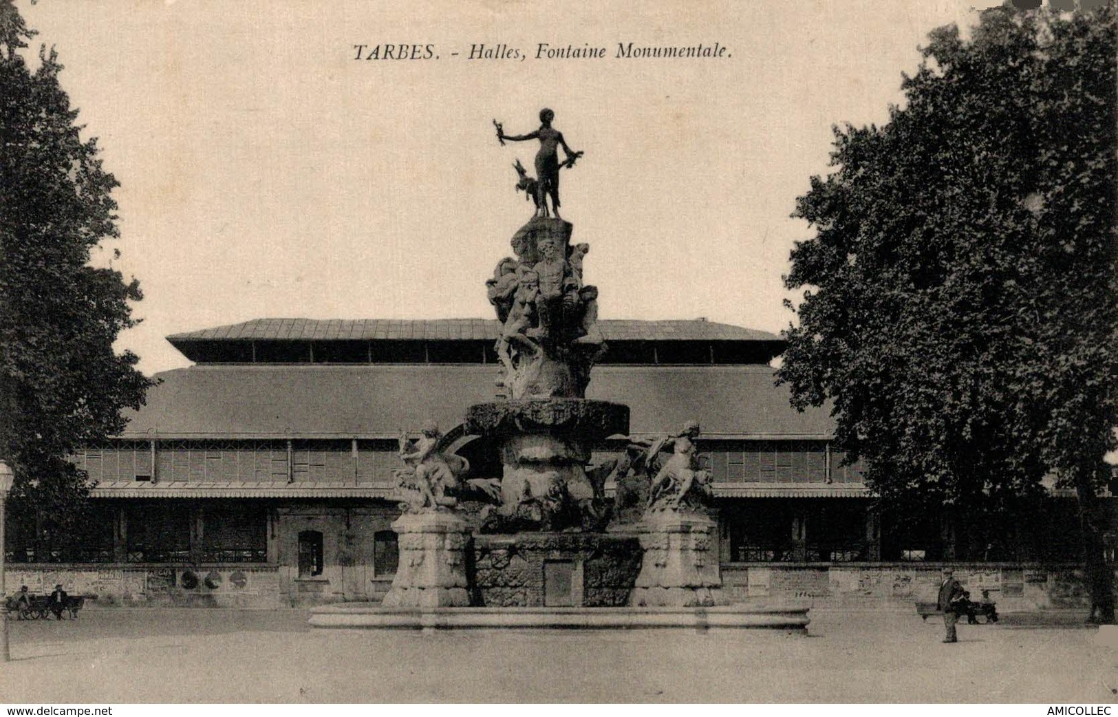 REF1838 TARBES  HALLES MARCADIEU ET FONTAINE - Tarbes