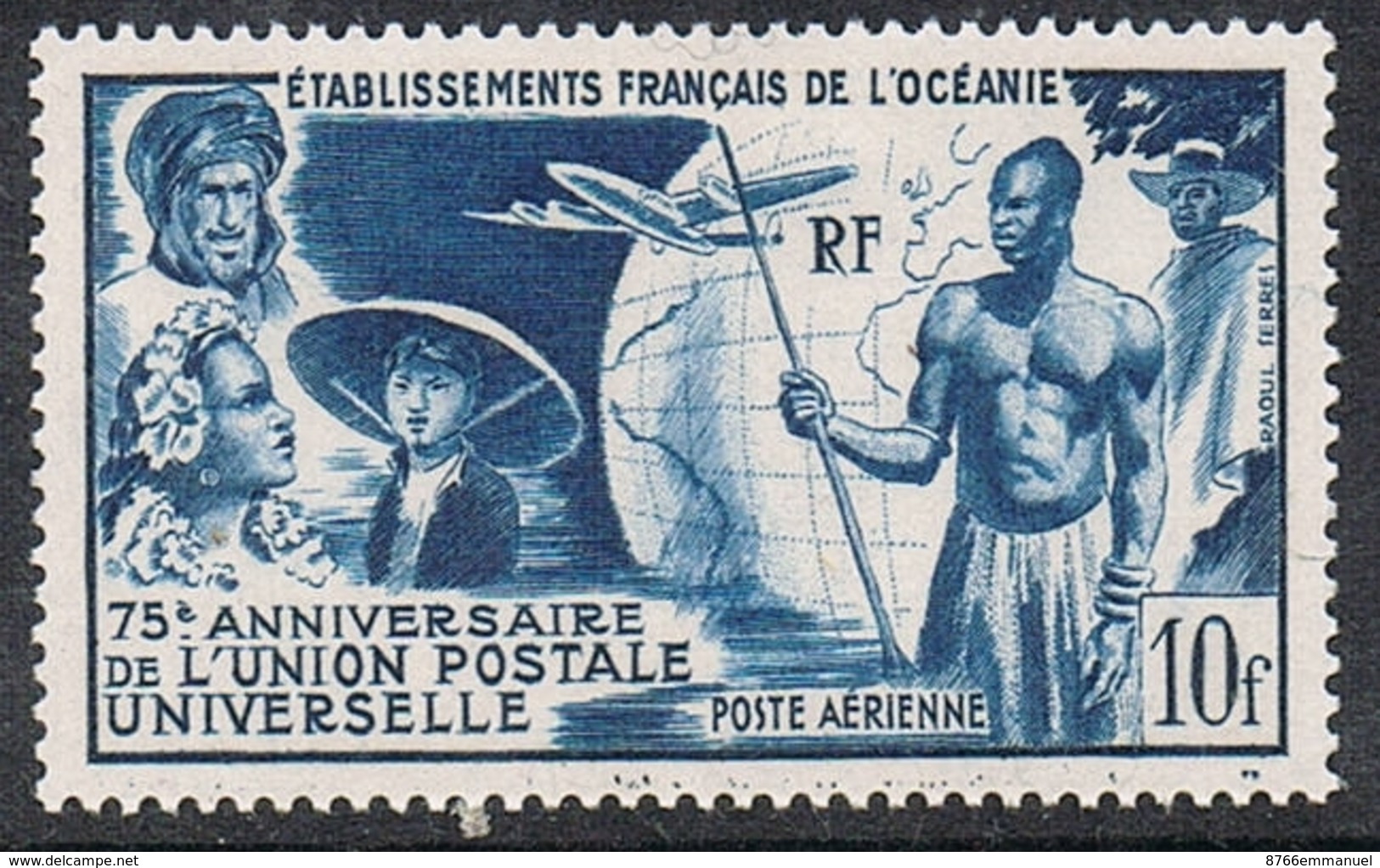 OCEANIE AERIEN N°29 N* - Airmail